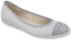 BEFADO 309Q017 LENA balerinák ezüst pöttyök a lábujjban 37 309Q017_37 (309Q017_37)