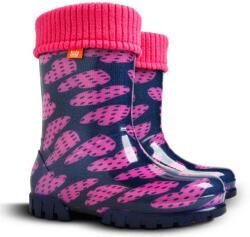 Demar Twister Lux Print 0038 V Big Heart Gyermek szigetelt csizma 24-25 0038V_24-25 (0038V_24-25)