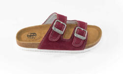 BF BY-213-10-95 Női papucs sötétvörös színben 41