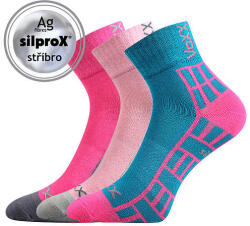 Voxx zokni Maik mix A - lány 3 pár 16-19 101487 (101487)