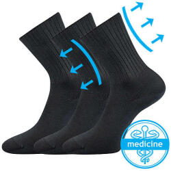 Boma zokni Diarten sötétszürke 3 pár 41-42 100596 (100596)