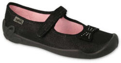 BEFADO 114X240 lányok tépőzáras fekete masni 25 114X240_25 (114X240_25)