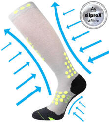 Voxx Marathon kompressziós zokni világosszürke 1 pár 35-38 117020 (117020)