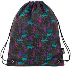 Bagmaster EPSON 8 A iskolatáska papucshoz / tornazsák - fekete macska fekete 1.2 l 180322 (180322)