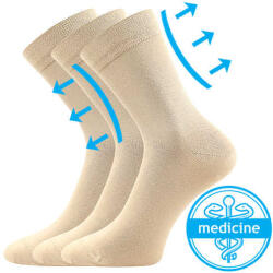 Lonka zokni Drmedik bézs 3 pár 35-38 119257 (119257)