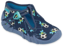 BEFADO 110N449 fiú kék futball papucs 19 110N449_19 (110N449_19)