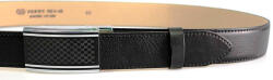 Penny Belts 35-020-A8 Férfi bőr öv fekete színben 90cm
