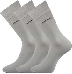 Boma Comfort zokni világosszürke 3 pár 47-50 100312 (100312)