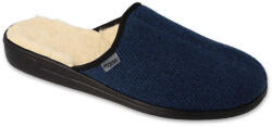 BEFADO 000M325 DrORTO férfi kék birkagyapjú papucs 46 000M325_46 (000M325_46)