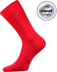 Lonka zokni Decolor piros 1 pár 43-46 111258 (111258)