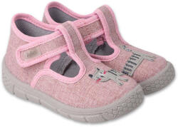 BEFADO 631P020 lány papucs rózsaszín macska 24 631P020_24 (631P020_24)