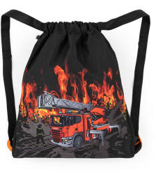 Bagmaster BETA 23 B iskolatáska papucshoz / tornazsák - tűzoltók piros 1, 5 l 230232 (230232)
