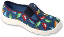 BEFADO 975X194 fiú papucs kék autók 28 975X194_28 (975X194_28)