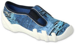 BEFADO 290X0 fiú papucs kék autó 28 290X270_28 (290X270_28)