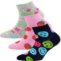 Lonka LONKA® zokni Dedonik mix H - lány 3 pár 20-24 121038 (121038)