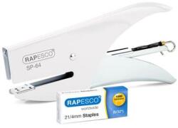 Rapesco Tűzőgép, kézi, 21/4, 12 lap, RAPESCO "SP-64", fehér (IR1381) - jatekotthon