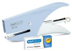 Rapesco Tűzőgép, kézi, 21/4, 12 lap, RAPESCO "SP-64", kék (IR1376) - jatekotthon