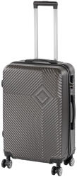 Leziter TraveLux Pro közepes bőrönd keményfedeles 68x45x25 cm szürke (8016-GR24) - geminiduo