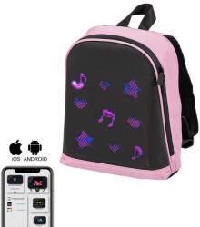 Leziter Pixen ledes okos hátizsák rózsaszín (P4-Pink) - geminiduo