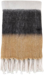 House Nordic Sintra takaró, fekete-fehér-barna 170x130 cm (3960901) - geminiduo