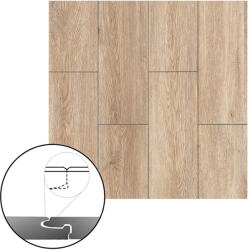 Leziter Adler tölgy Vinyl SPC fózolt padló (LPSPC-4-5-ADT-F) - geminiduo