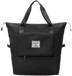 Leziter Peggy összehajtható női táska fekete (JS-8006-Black) - geminiduo