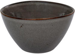 House Nordic Selma tál, kerámia, szürke-barna 15x9 cm, 4 db (4700050)
