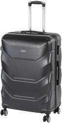 Leziter TraveLux Max nagy bőrönd keményfedeles 76x50x29 cm fekete (8019-BL28) - geminiduo