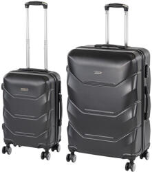 Leziter TraveLux Max VI gurulós bőrönd szett fekete (LTRMBS-VI-BL) - geminiduo