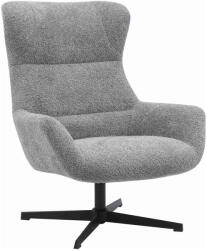 House Nordic Bescia fotel forgó funkcióval, sötétszürke (1101198) - geminiduo