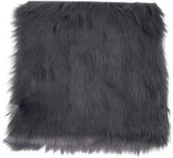 House Nordic Mesterséges báránybőr ülőpárna, szürke, 40x40 cm (3981155)