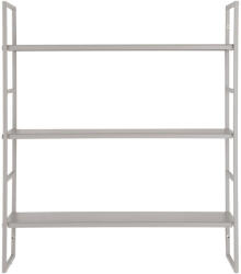 House Nordic Beja polcok, acél, hűvös szürke, 3 polcos 48x17x55 cm (3201010)
