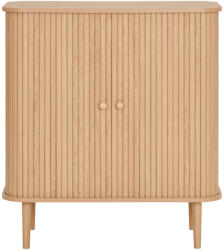 House Nordic Nikko szekrény, 2 ajtó, natúr, 80x40x87 cm (3102000) - geminiduo