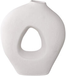 House Nordic Váza, kerámia, fehér 24x10, 5x27, 8 cm (4441774)