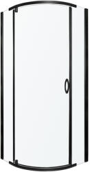 Kerra Splash Black 90 íves zuhanykabin zuhanytálca nélkül (SPLASH-BL-90-SOLO) - geminiduo