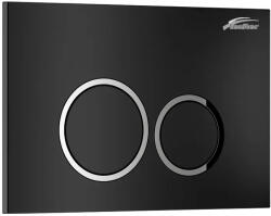 Leziter Roya 082 fekete WC nyomólap (R-082B) - geminiduo