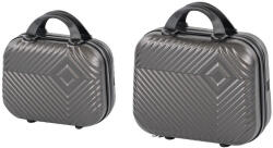 Leziter TraveLux Pro II bőrönd szett szürke (LTRPBS-II-GR)