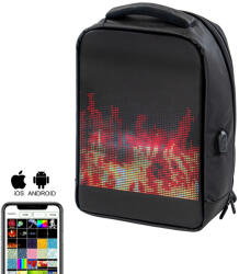 Leziter Pixo ledes okos hátizsák fekete (P2-Black) - homelux