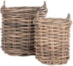 House Nordic Burton kosarak, kubu rattan, natúr 2db (4401065) - homelux