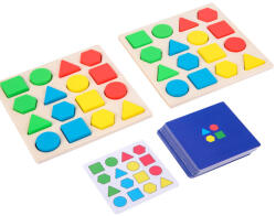 Leziter Formaillesztő és építő fajáték kártyákkal (BTE-25) - homelux