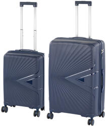 Leziter TraveLux Endure II gurulós bőrönd szett kék (LTREBS-II-BLU)