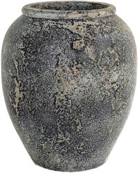 House Nordic Capelo dekorációs váza terrakotta, szürke, Ø44x49 cm (9001560) - homelux