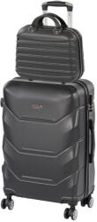 Leziter TraveLux Max III gurulós bőrönd szett fekete (LTRMBS-III-BL)