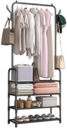 Leziter Ruhaállvány LRA-01 fekete (LRA-01) - homelux