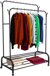 Leziter Ruhaállvány LRA-05 fekete (LRA-05) - homelux