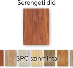 Leziter Serengeti dió Vinyl SPC padló minta/db (SED-MINT)
