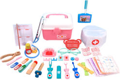 Leziter Fogorvosi fajáték 38 kiegészítővel rózsaszín (BTE-26) - homelux