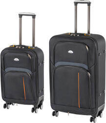 Leziter TraveLux Light III gurulós bőrönd szett fekete (LTRLBS-III-BL)
