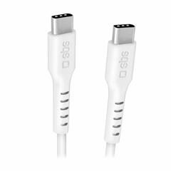 SBS USB-C töltő- és adatátviteli kábel akár 240 wattos teljesítményig, 3m (TECABLE3MTCC240W) (TECABLE3MTCC240W)