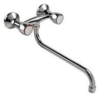 Balletto mosogató-mosdó falra szerelhető csaptelep, króm (85013)